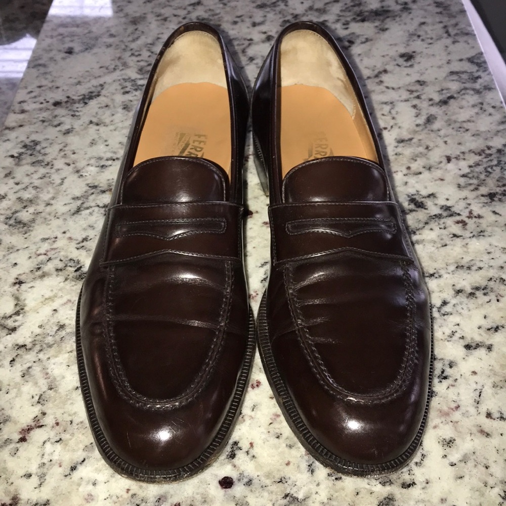 Salvatore Ferragamo Men’s Brown Loafer Size 11B